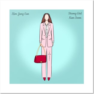 Kim Jung Eun Outfit From Strong Girl Nam Soon Posters and Art
